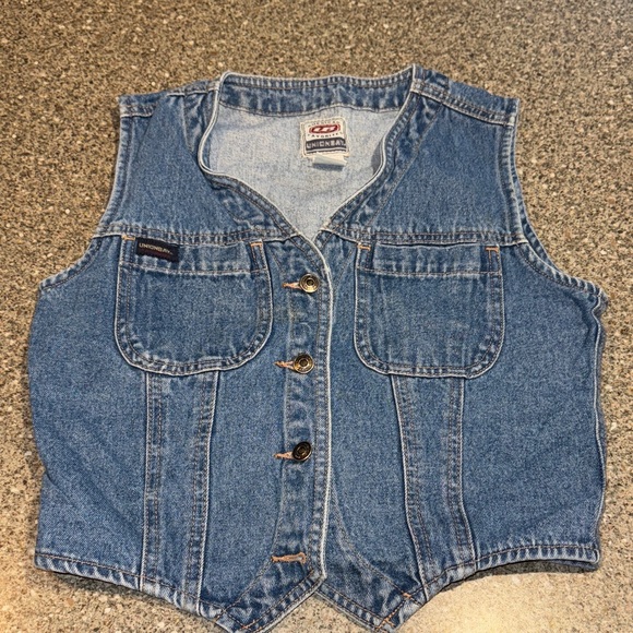 UNIONBAY Jackets & Blazers - 90s y2k unionbay punk grunge moto denim vest